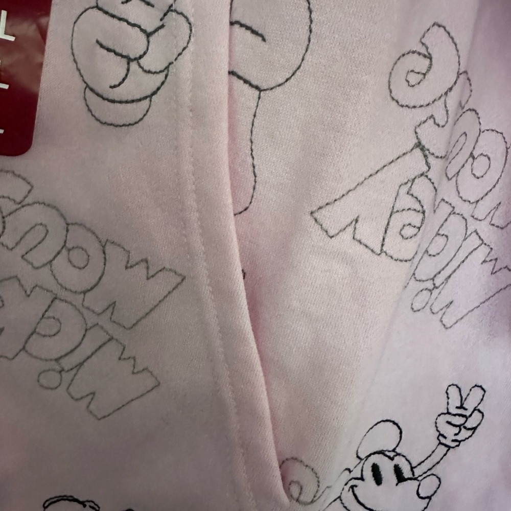 Disney Pink Mickey Mouse Hoodie - Picture 6 of 9